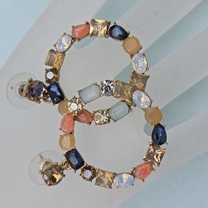 LOFT Multicolor Hoop Earrings